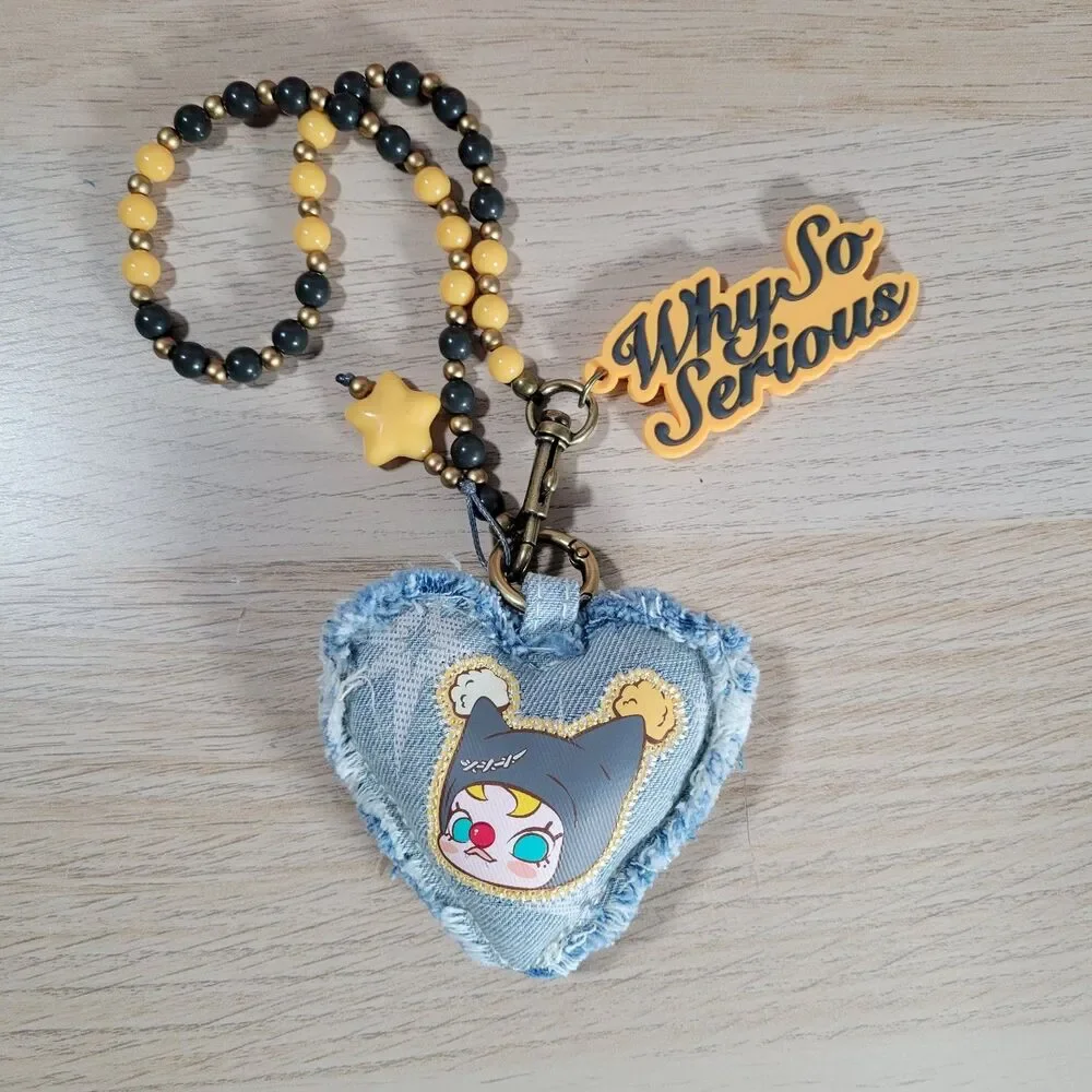 Why So Serious Pendant Chain String Puppet Molly Popmart Pop Mart NEW OPEN